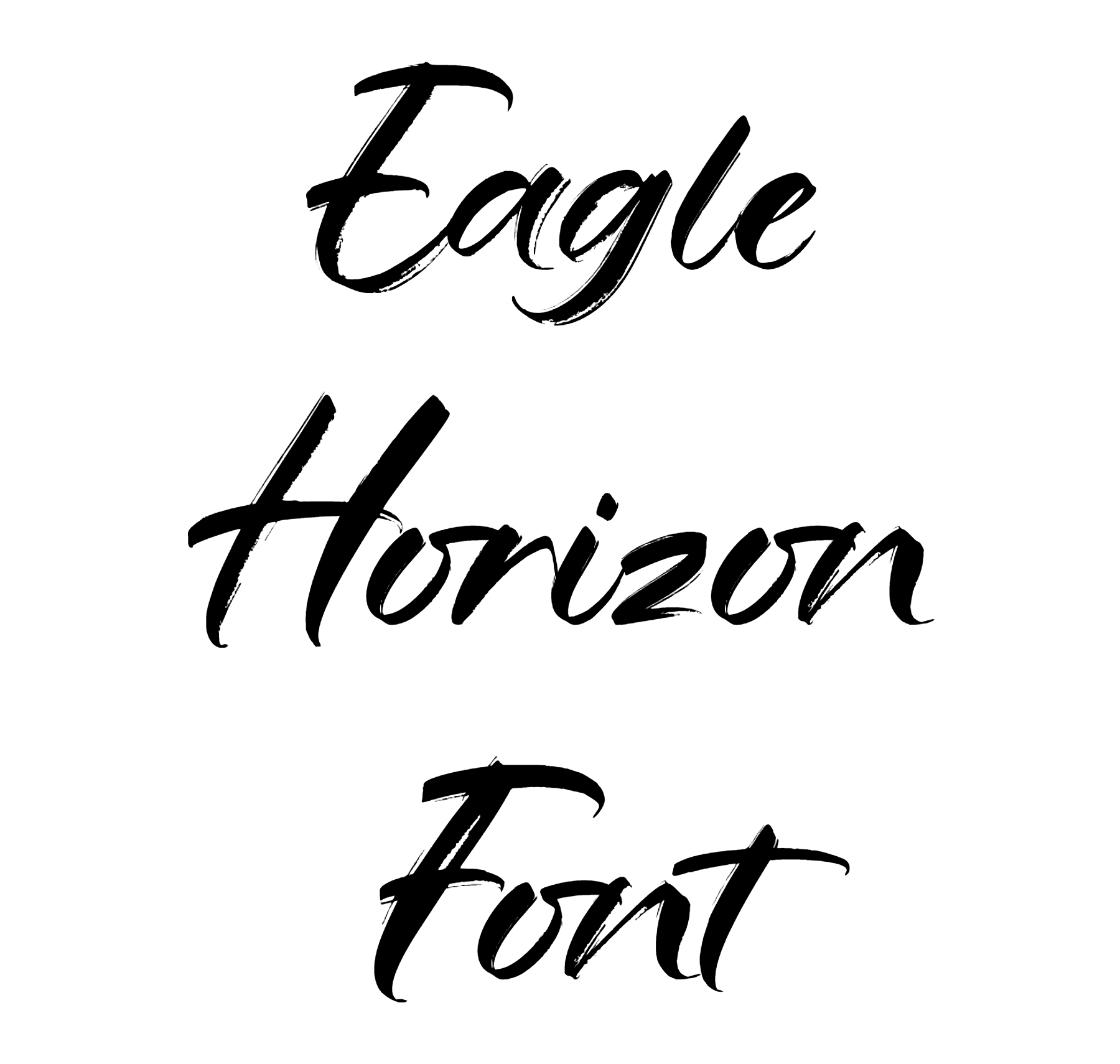 Eagle Horizon Font free download