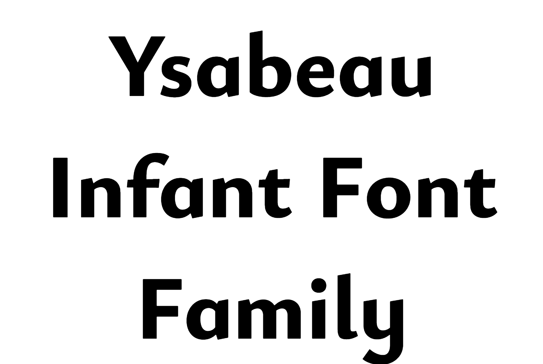 Ysabeau Infant Font free download