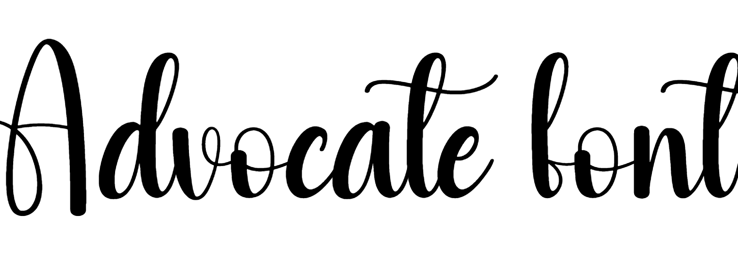 Advocate font download