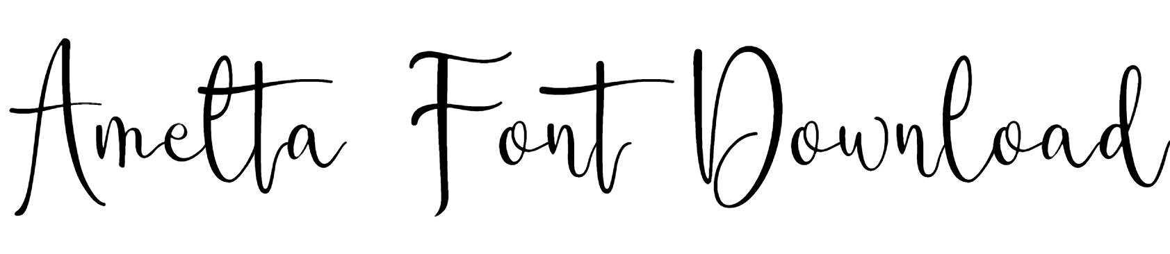 Amelta Font Download
