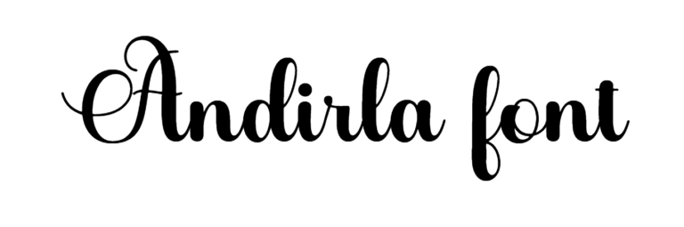Andirla font download