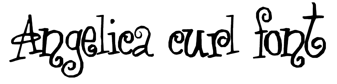 Angelica curl font download
