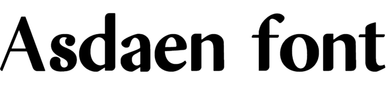 Asdaen font download
