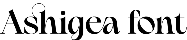 Ashigea font download