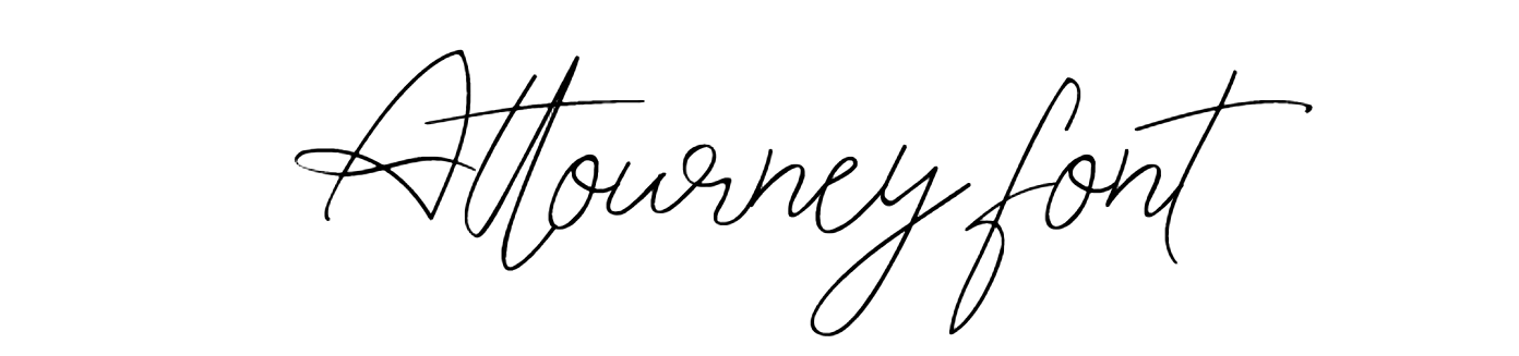 Attourney font download