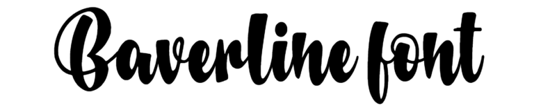 Baverline font download