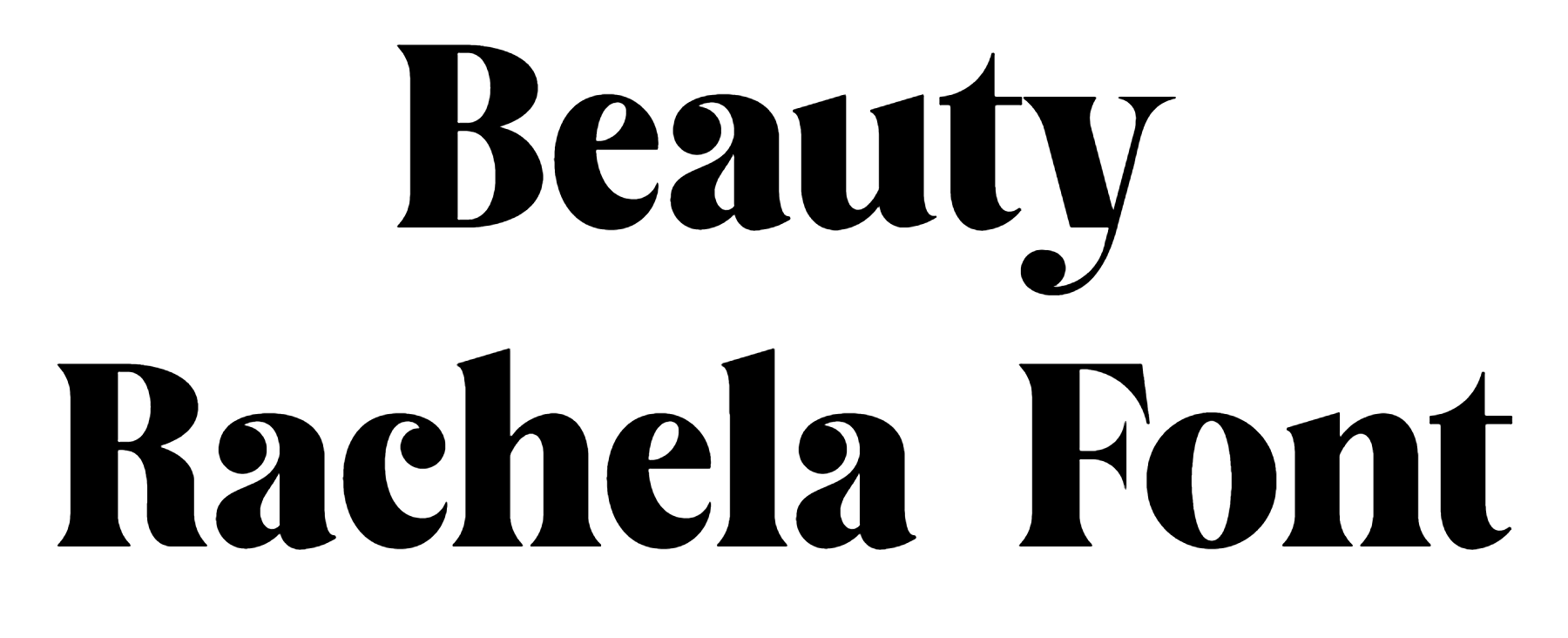 Beauty Rachela Font free download