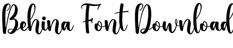 Behina Font free download