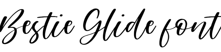 Bestie Glide font download