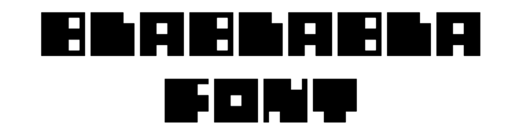 Blablabla Font Download