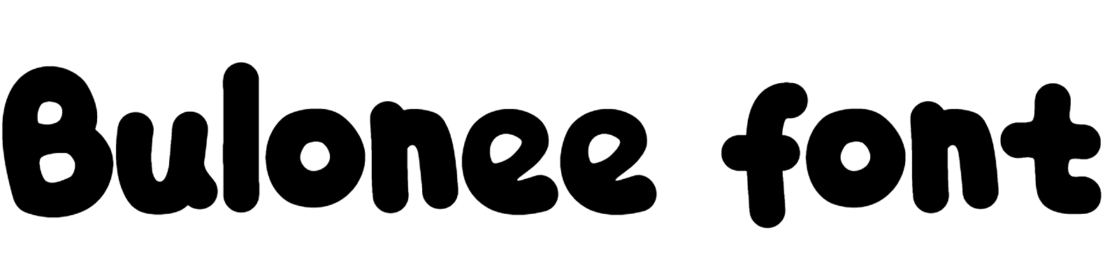 Bulonee font download