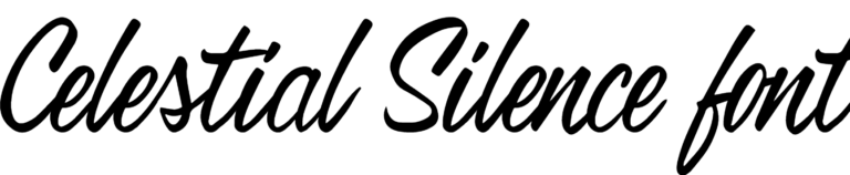 Celestial Silence font download