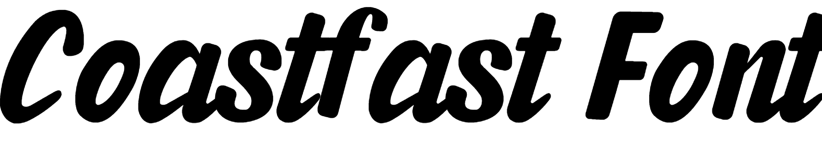 Coastfast Font download