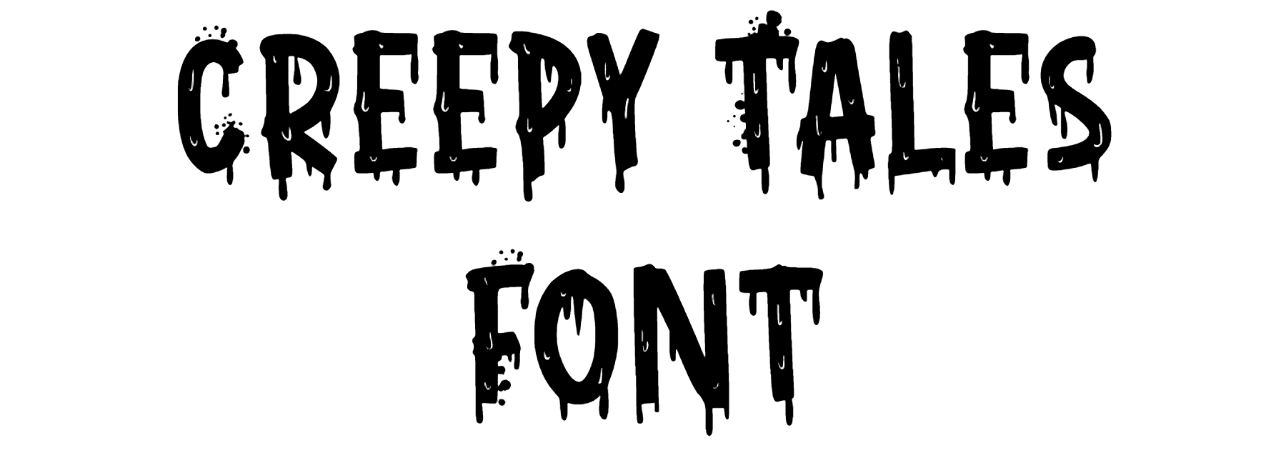 Creepy Tales font download