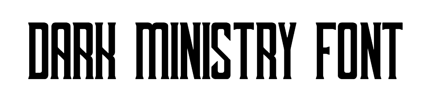 Dark Ministry font download