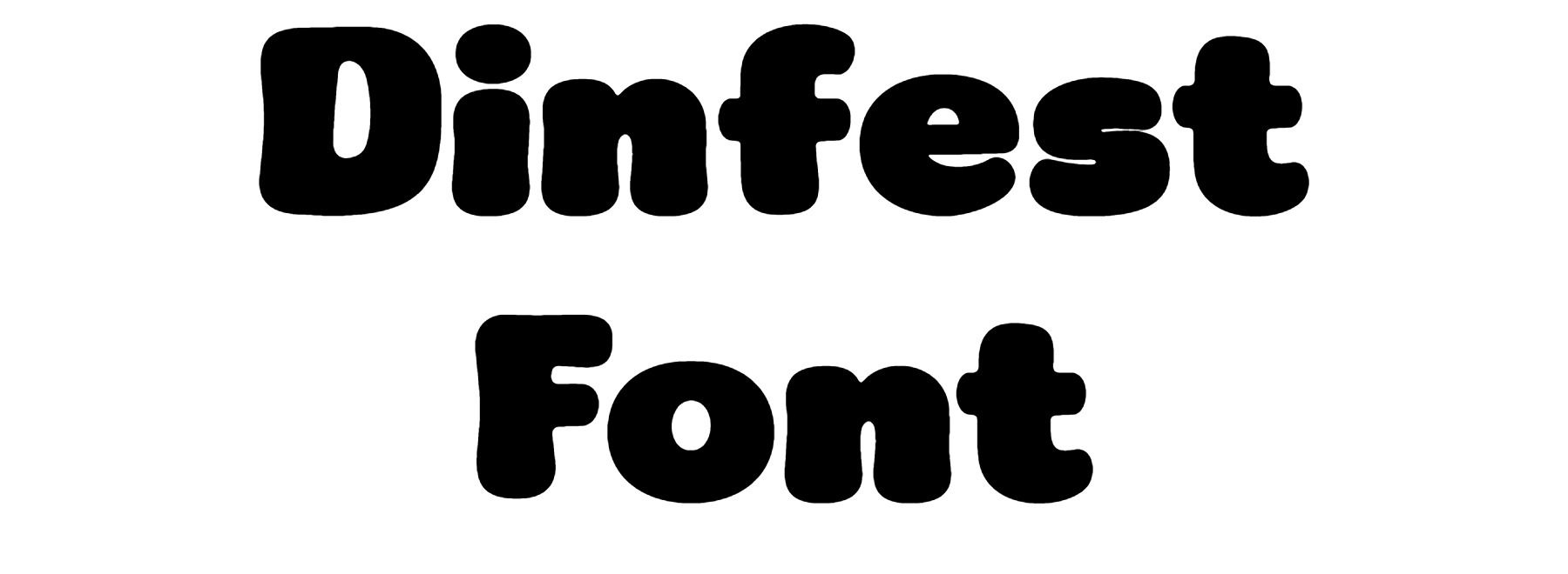 Dinfest Font Download