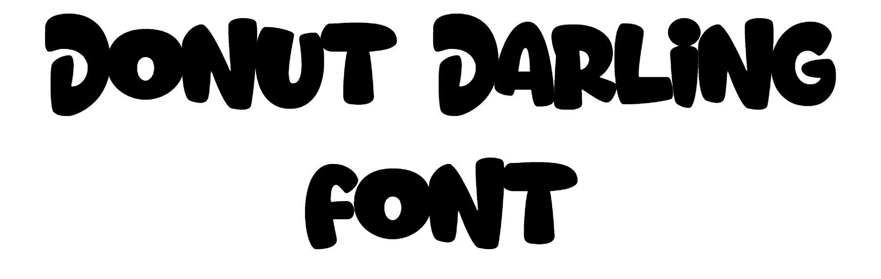 Donut Darling font download