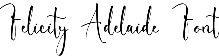 Felicity Adelaide font download