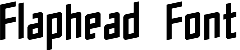 Flaphead font download