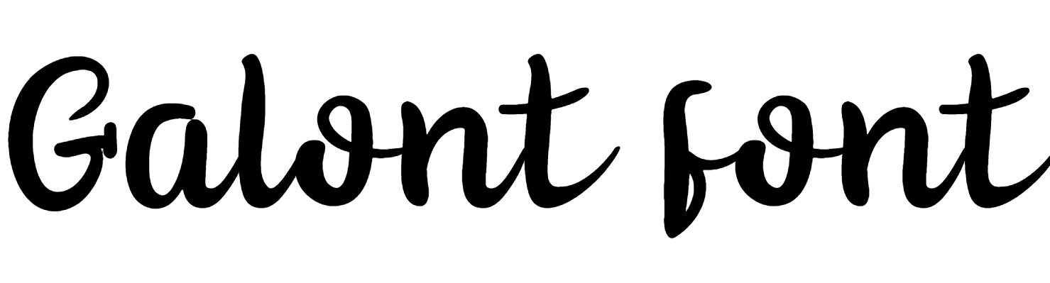 Galont font download