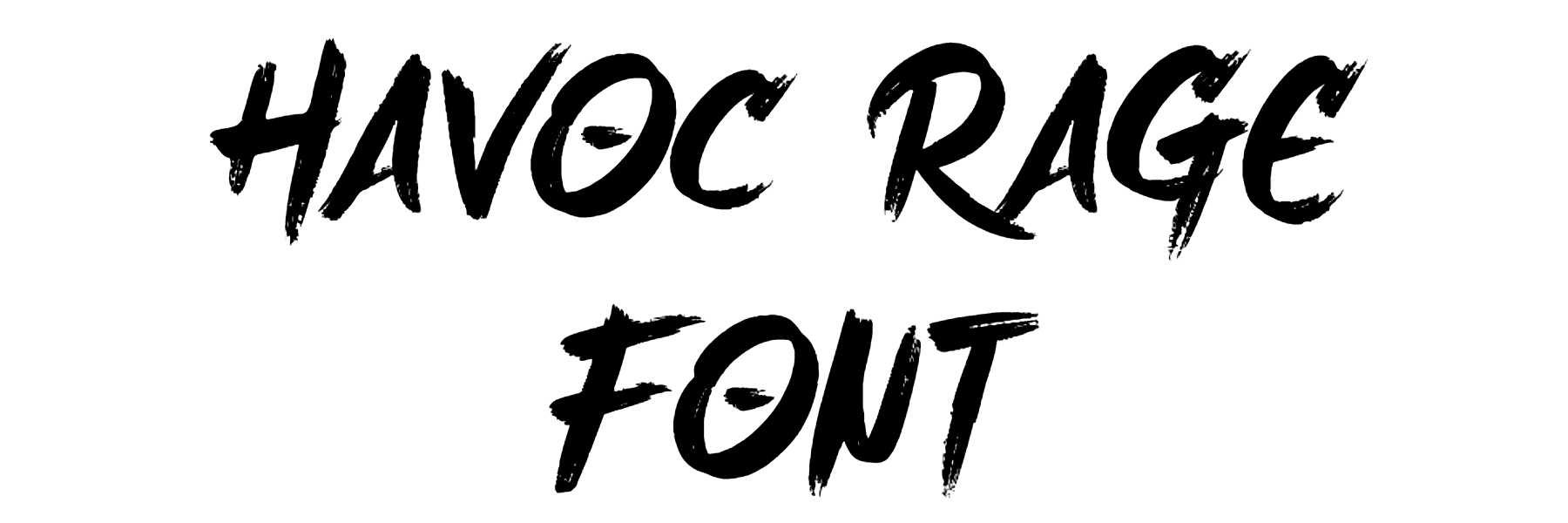 Havoc Rage font download