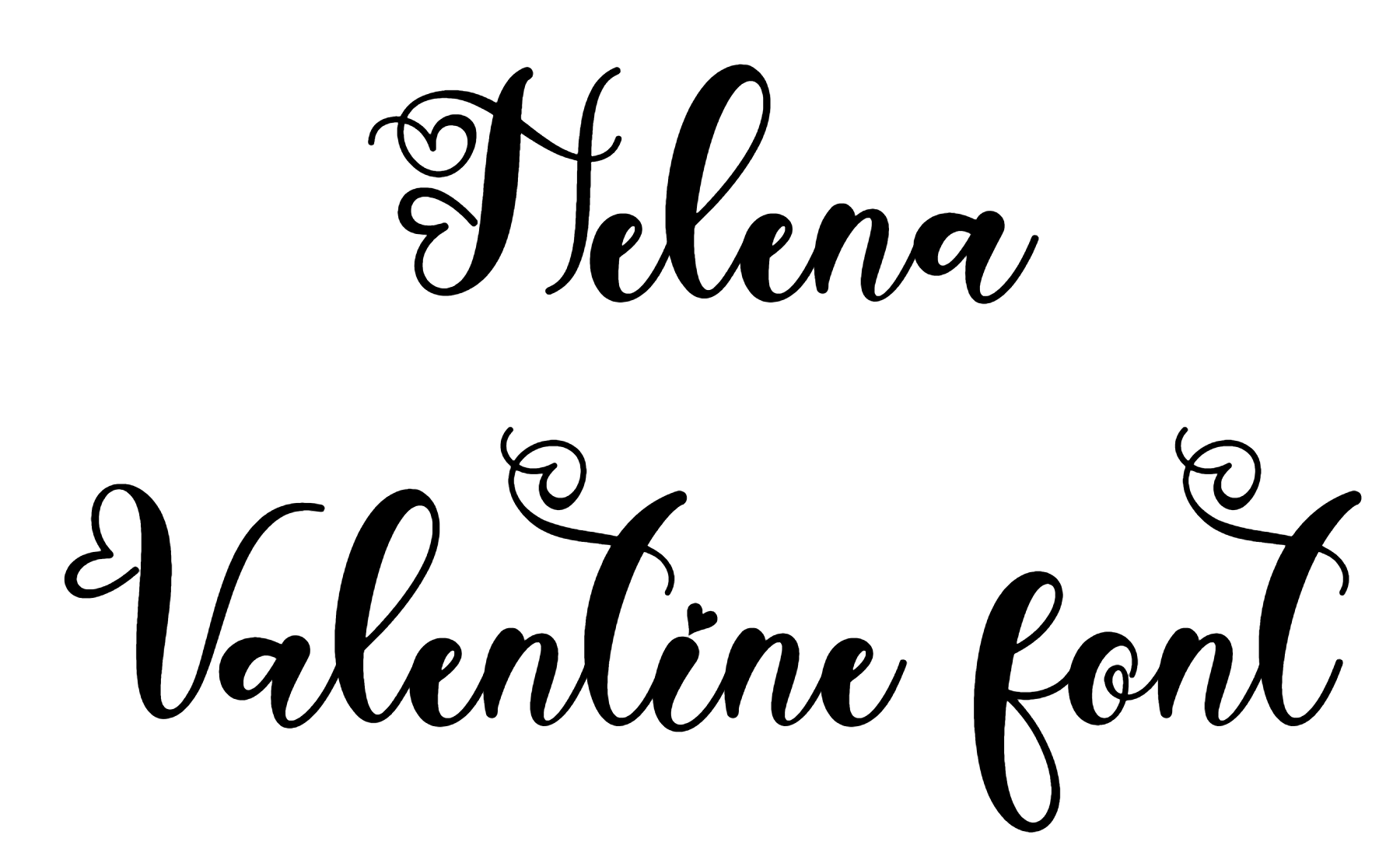 Helena Valentine font download