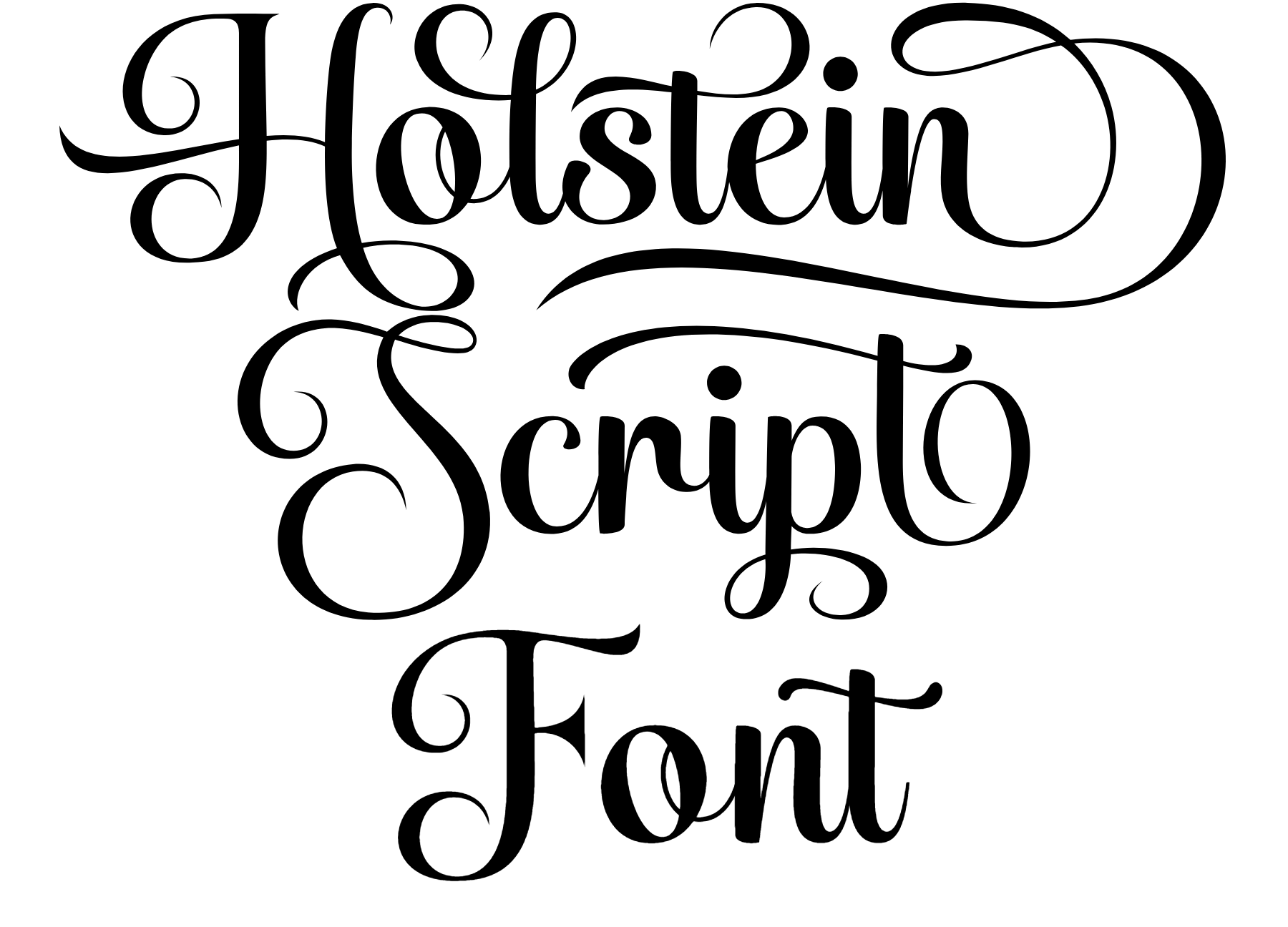 Holstein Script Font download