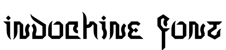 Indochine font download