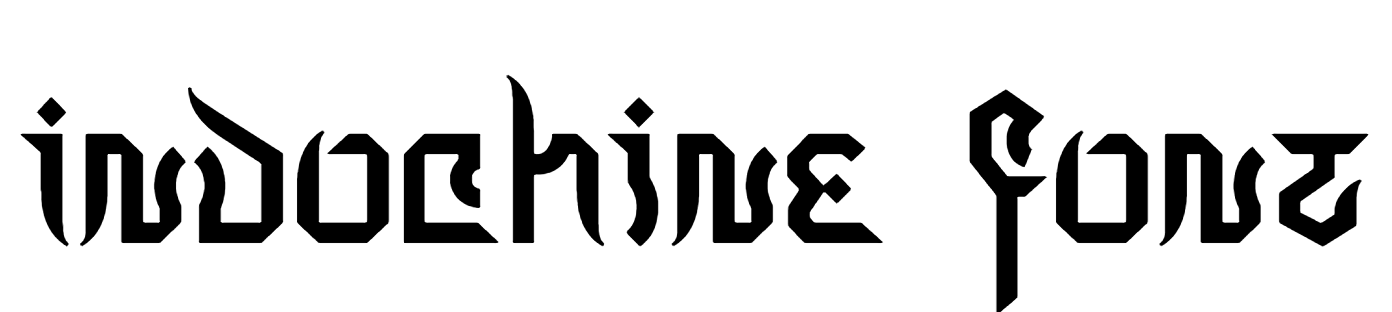 Indochine font download