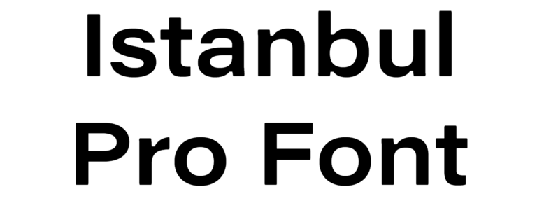 Istanbul Pro Font Download