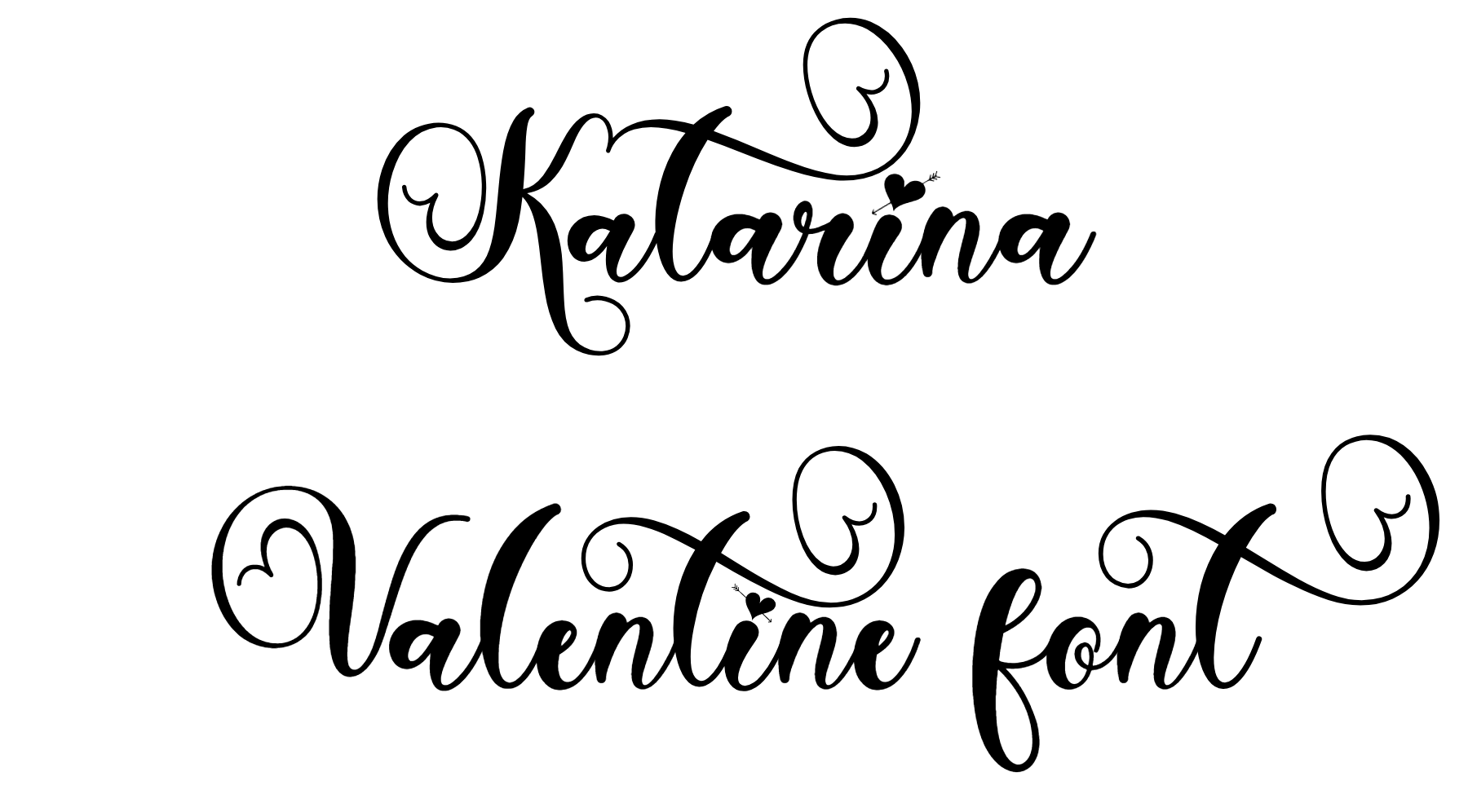 Katarina Valentine font download