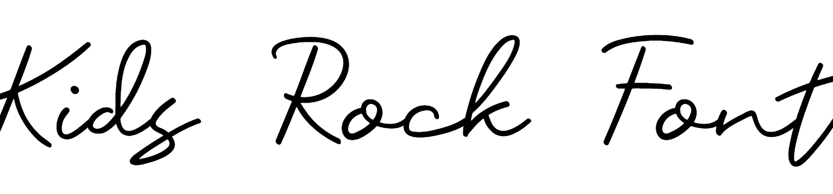 Kids Rock Font Download