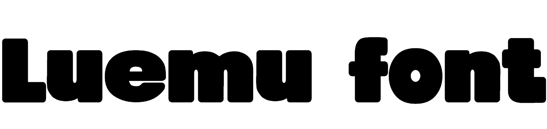 Luemu font download