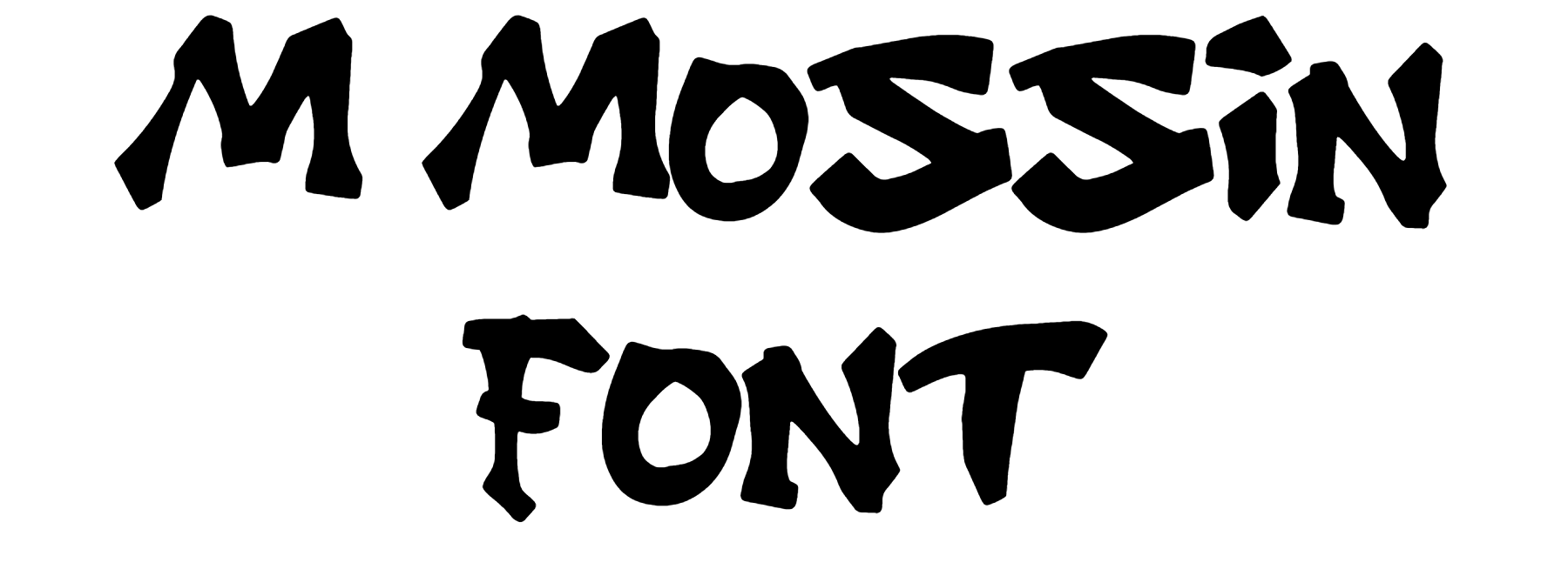 M Mossin font download