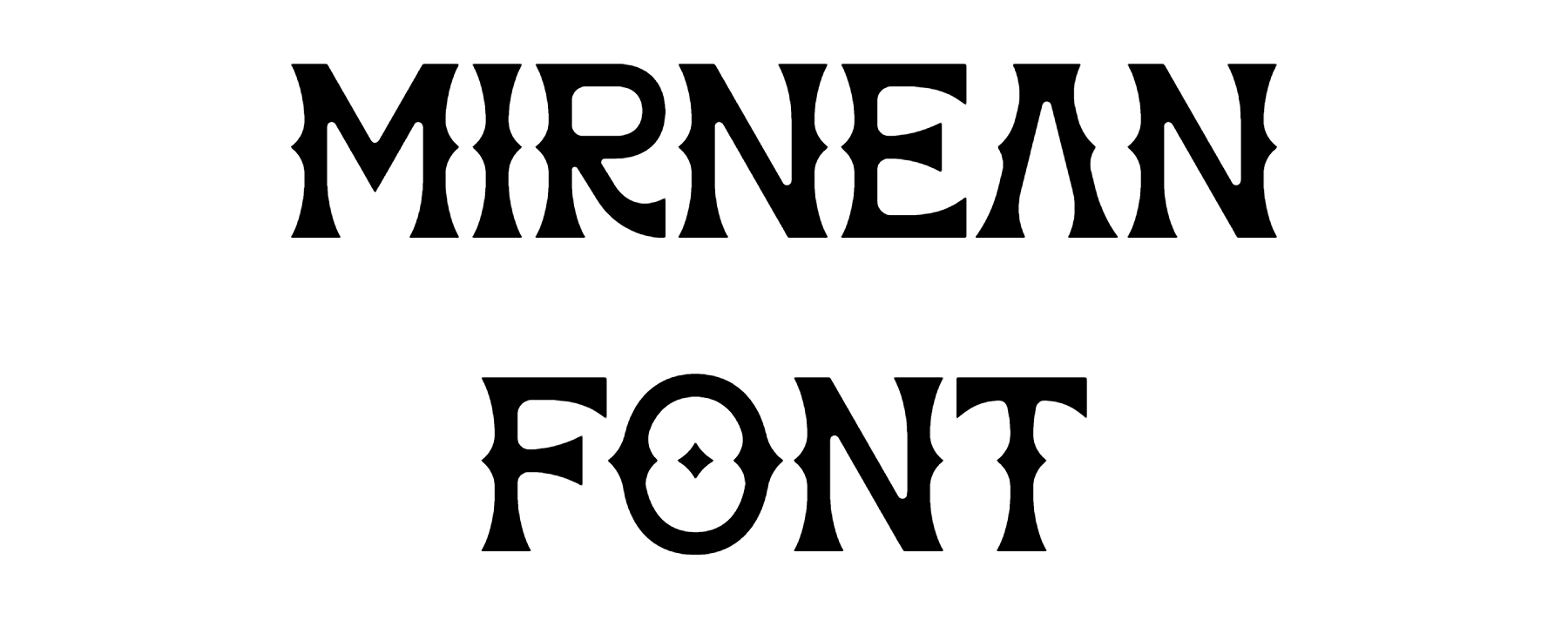 MIRNEAN font download