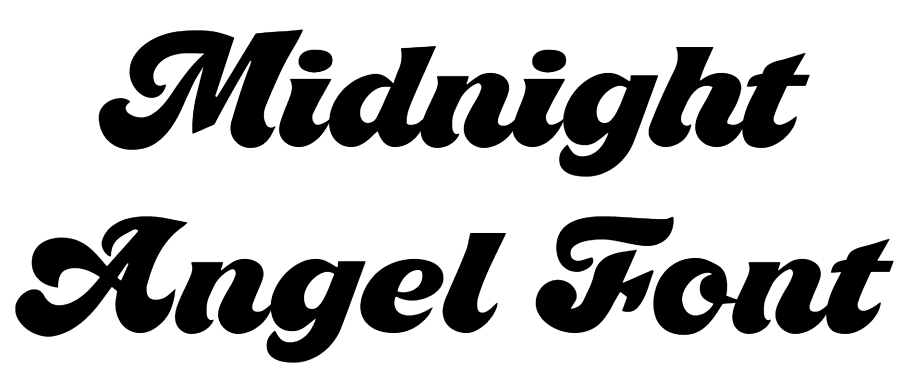 Midnight Angel Font Download