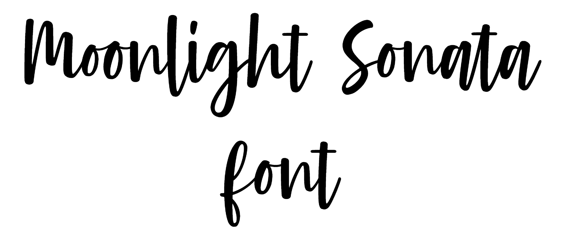 Moonlight Sonata font download