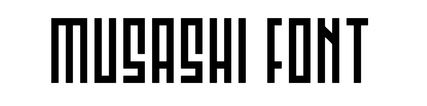 Musashi Font Download