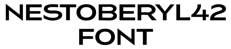 NestoBeryl42 font download