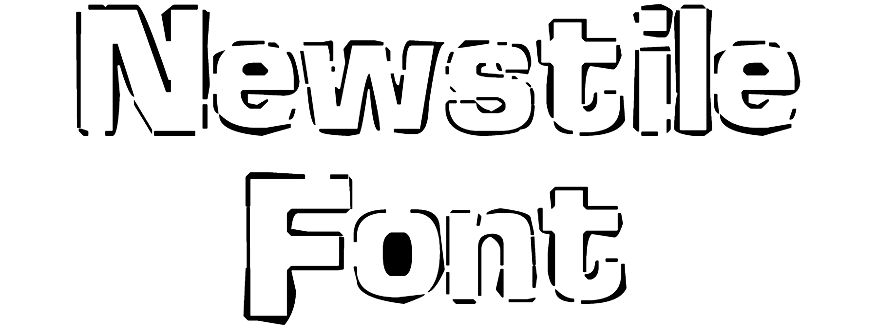 Newstile Font Download