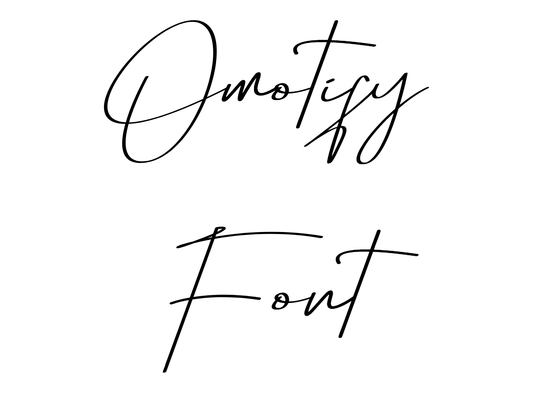 Omotify font download