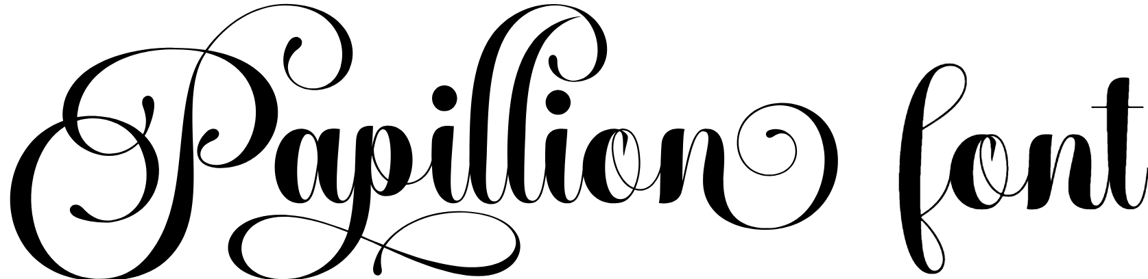 Papillion font download