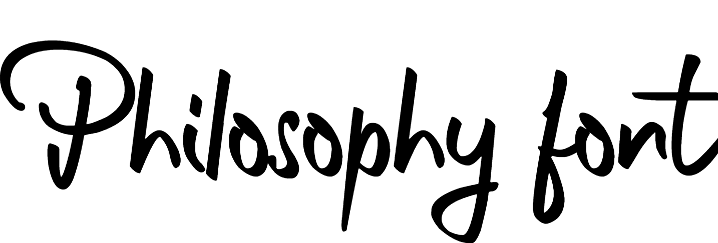 Philosophy font download