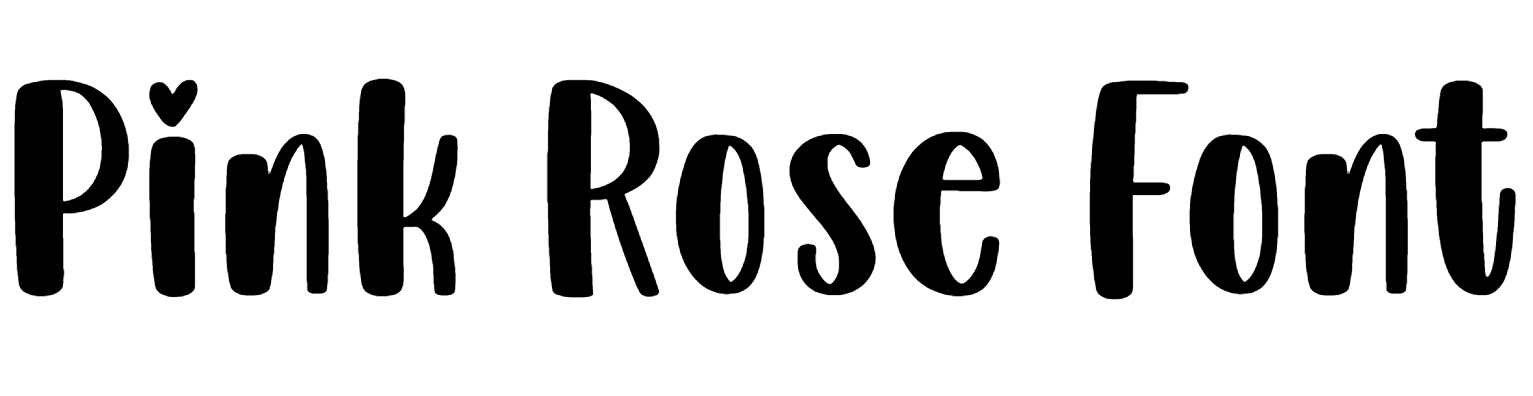 Pink Rose Font Download