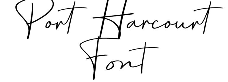 Port Harcourt Font free download