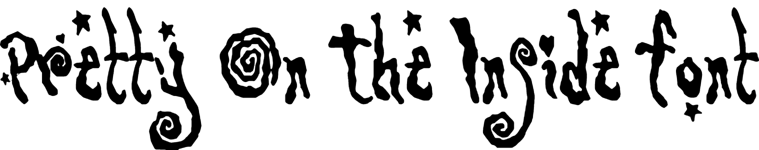 Pretty On The Inside font download