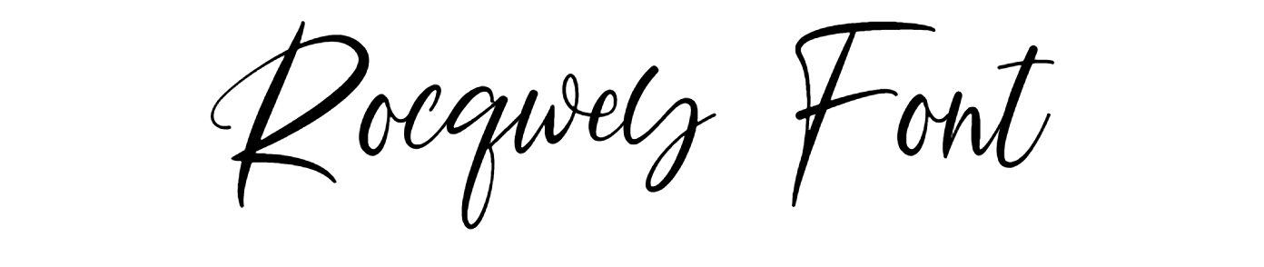 Rocqwey Font Download