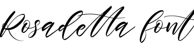 Rosadetta font download