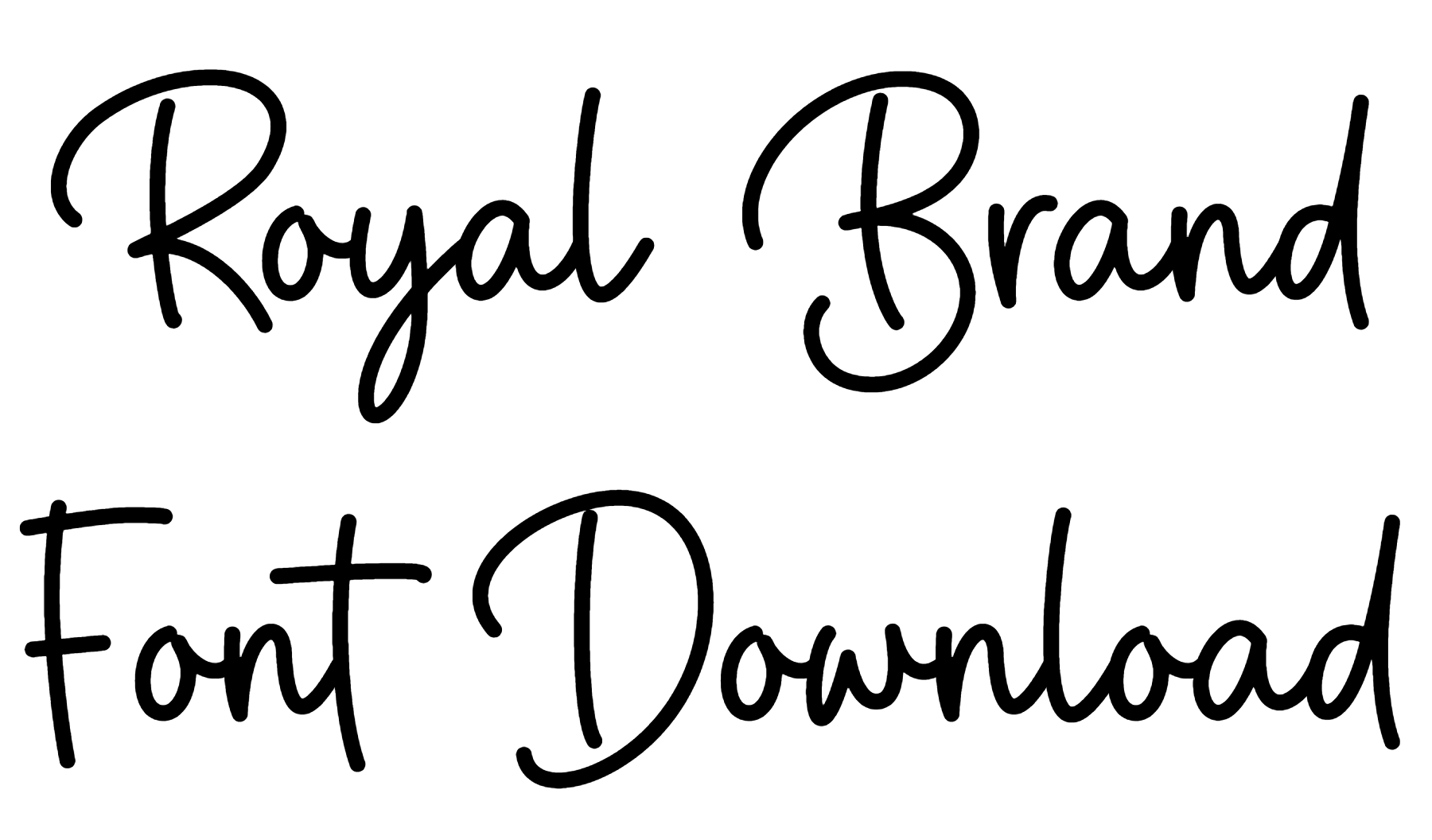 Royal Brand Font free download