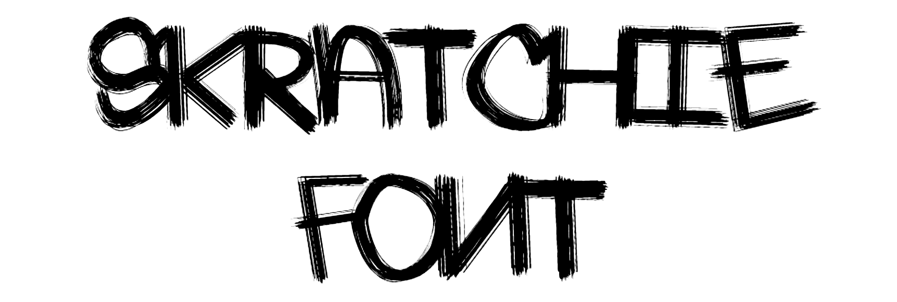 Skratchie font download
